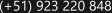 (+51) 923 220 848